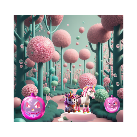 Haunted Bubble Gum Trail,sparkles the unicorn,sparkles the unicorn phoebe cooper,sparkles the unicorn the magical haunted forest,the magical haunted forest